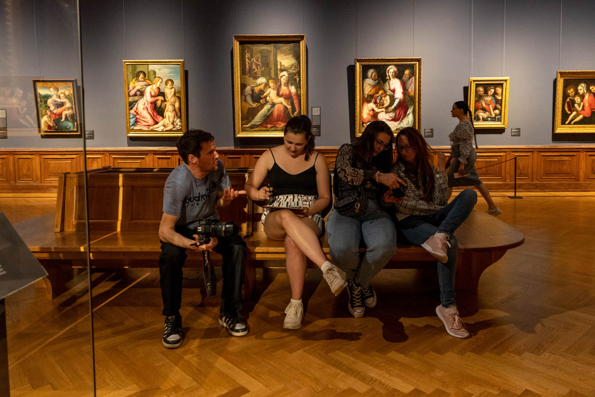 Grafikus képzés résztvevői