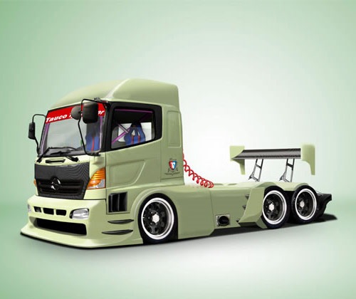 Leírás: truckillustration 45 Fresh Must See Photoshop Tutorials from 2012