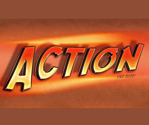 Leírás: actiontexteffect 45 Fresh Must See Photoshop Tutorials from 2012